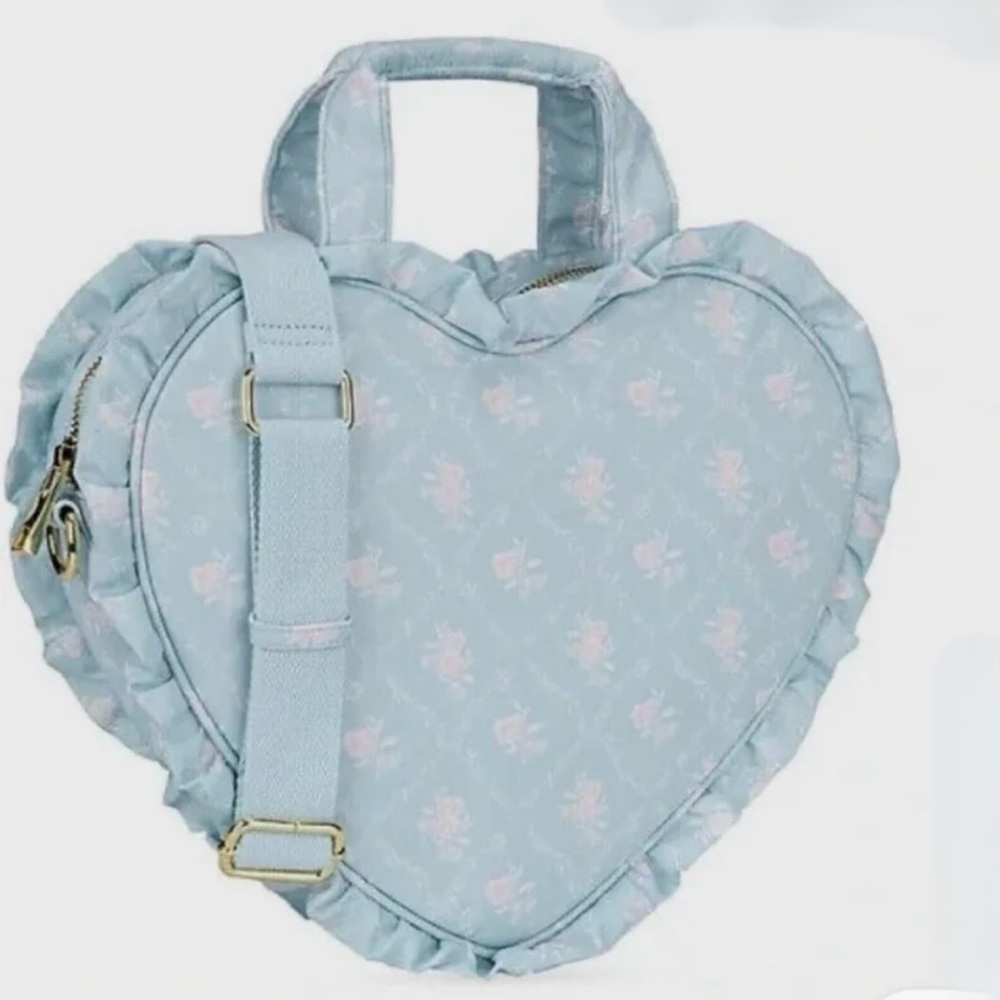 Stoney Clover Lane Nylon Heart Crossbody